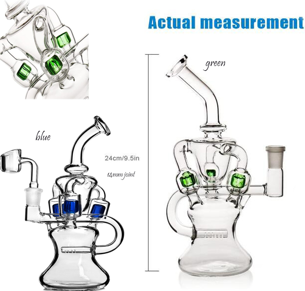 Klein Recycler Oil Rigs Hookahs Thick Glass Water Bongs Smoking pipe Heady Dab Rigs Bongs Water Pipes Colored Perc 14mm joint
Klein Recycler Oil Rigs Hookahs Thick Glass Water Bongs Smoking pipe Heady Dab Rigs Bongs Water Pipes Colored Perc 14mm joint