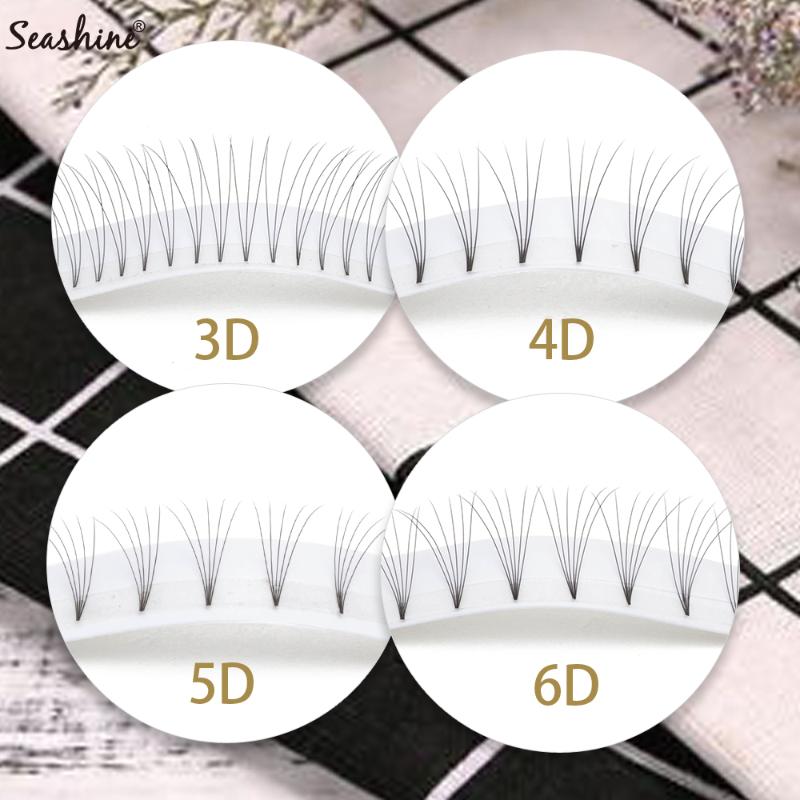 Seashine 3D-6D Short Stem Premade Volume Fans False Eyelashes Individual Lash Russia Volume Lashes Extension Premade Fans Mink
Seashine 3D-6D Short Stem Premade Volume Fans False Eyelashes Individual Lash Russia Volume Lashes Extension Premade Fans Mink