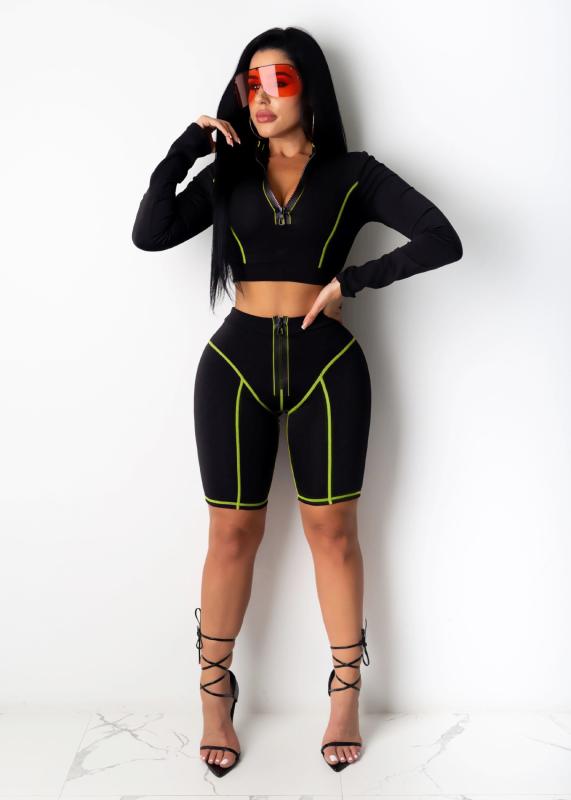 Women 2Pcs Tracksuit Sets Fashion Fall Zipper Sport Suits Long Sleeve Crop Top+Tight Shorts Yoga Set Fitness Workout Clothes, Orange
Women 2Pcs Tracksuit Sets Fashion Fall Zipper Sport Suits Long Sleeve Crop Top+Tight Shorts Yoga Set Fitness Workout Clothes, Orange