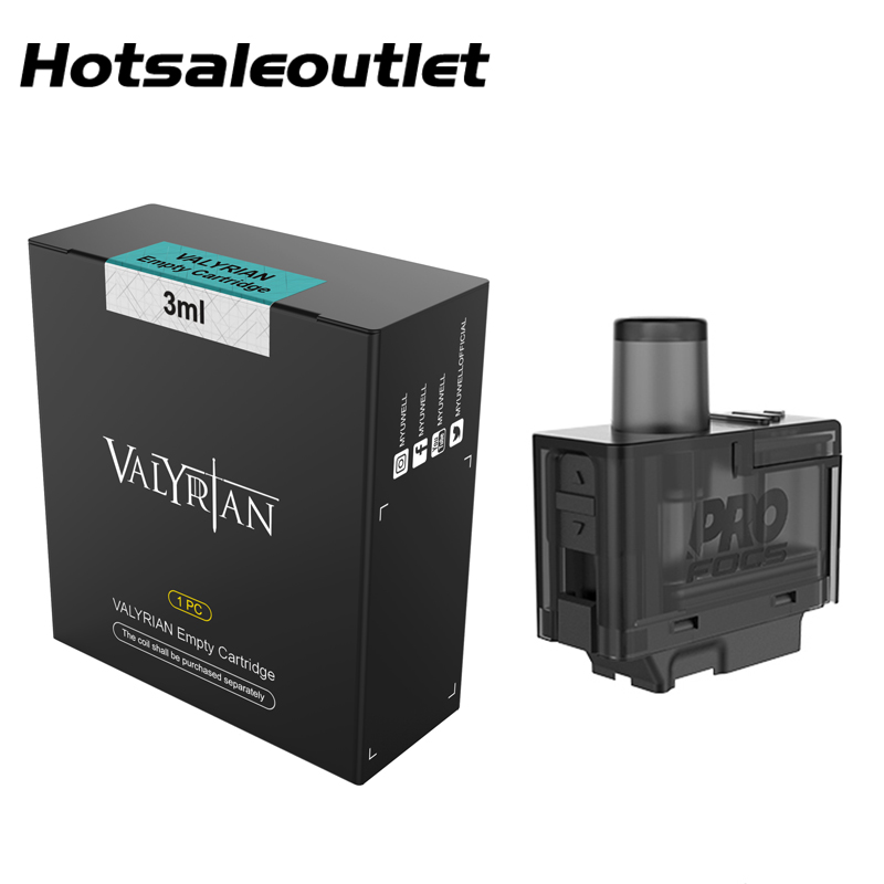 Uwell Valyrian Empty Pod Cartridge 3ml Replacement Pod For Uwell Valyrian Kit Electronic Cigarette Vape Core 100% Original
Uwell Valyrian Empty Pod Cartridge 3ml Replacement Pod For Uwell Valyrian Kit Electronic Cigarette Vape Core 100% Original
