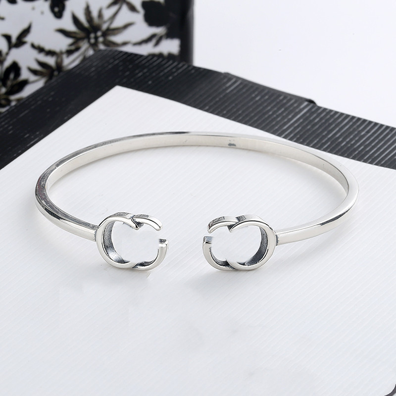New Products Letter Bracelet Open Adjustable Size Bracelet Top Quality Silver Plated Bangle for Unisex Charm Fashion Jewelry
New Products Letter Bracelet Open Adjustable Size Bracelet Top Quality Silver Plated Bangle for Unisex Charm Fashion Jewelry