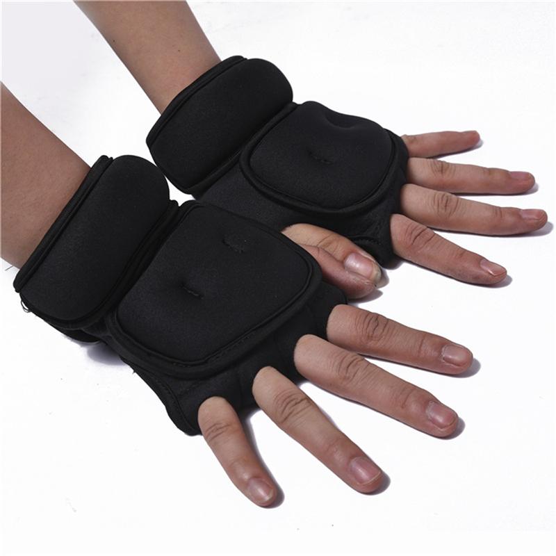 2pcs Weighted Training Gloves 1KG Sports Weighted Gloves Wrist Weight Resistance Fitness Training Glove Fingerless Gym
2pcs Weighted Training Gloves 1KG Sports Weighted Gloves Wrist Weight Resistance Fitness Training Glove Fingerless Gym