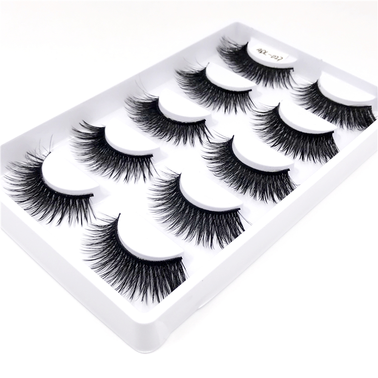 LEKGAVD1/5 Pairs Wispy Criss-cross Fluffy Eyelash 4D Faux Mink False Eyelashes Natural Long Lashes Handmade Cruelty-free Makeup 
LEKGAVD1/5 Pairs Wispy Criss-cross Fluffy Eyelash 4D Faux Mink False Eyelashes Natural Long Lashes Handmade Cruelty-free Makeup