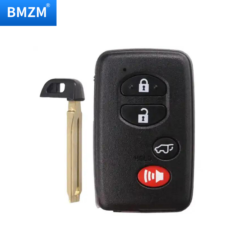 BMZM TO019 for 2008-2013 CamryYarisRV4ReizVios (3 + 1) button ASK433MHZ-A433-ID74-WD03 WD04, As pic
BMZM TO019 for 2008-2013 CamryYarisRV4ReizVios (3 + 1) button ASK433MHZ-A433-ID74-WD03 WD04, As pic