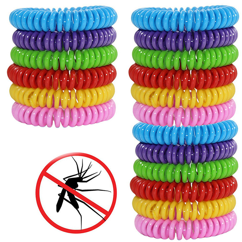 Anti Mosquito Bug Pest Repellent Wristband Anti-Mosquito Repellent Bracelet Insect Repellent Mozzie Keep Bugs Away Deworming Bracelet