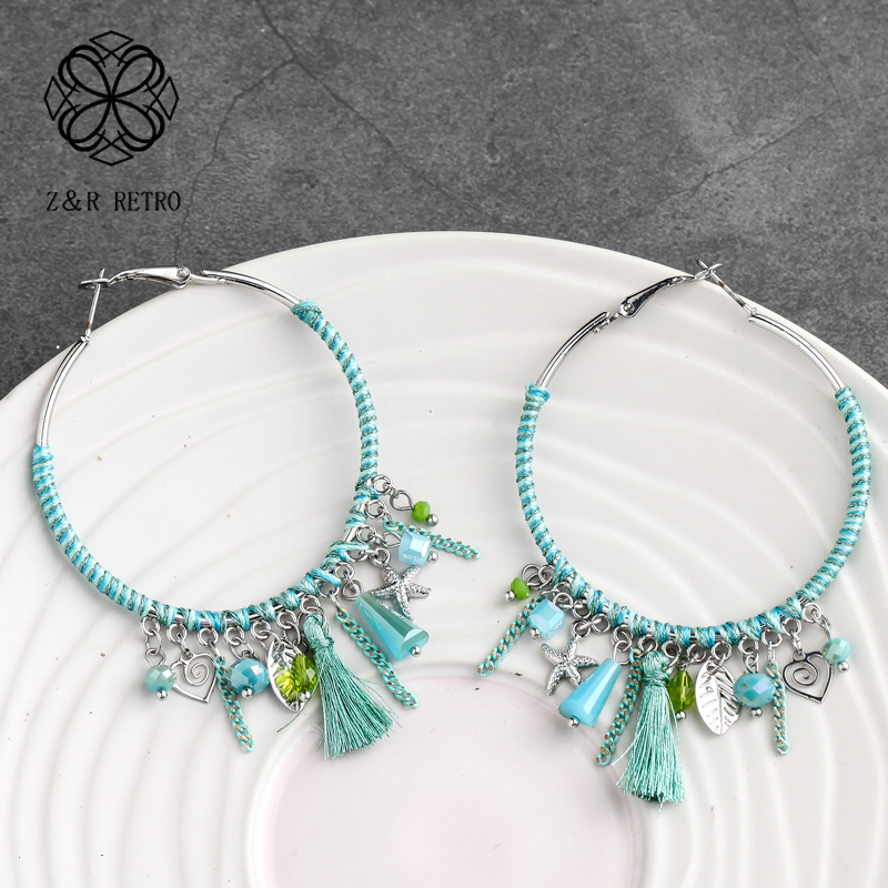 bohemia Jewelry Hoop Earring for Women Tassel Geometric Earrings Style Statement Party Jewelry Dangle Pendientes For Gift 2020
bohemia Jewelry Hoop Earring for Women Tassel Geometric Earrings Style Statement Party Jewelry Dangle Pendientes For Gift 2020