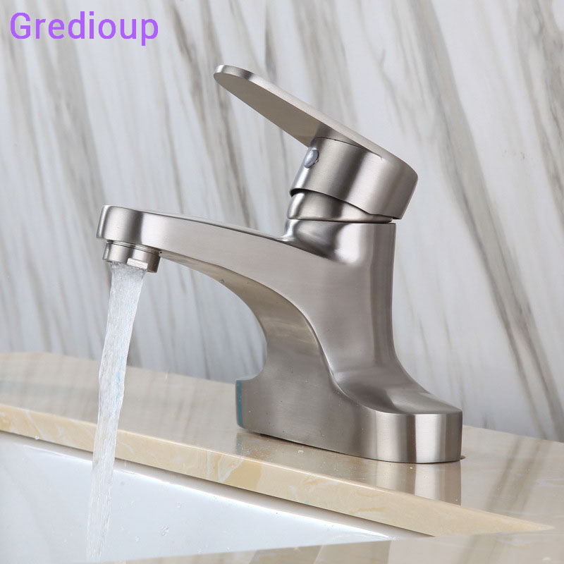 Torneira Mixer Water Tap Bathroom Faucet Hot Cold Sink Bathroom Tap Stainless Steel Basin Faucet Single Handle Dual Hole Bakala
Torneira Mixer Water Tap Bathroom Faucet Hot Cold Sink Bathroom Tap Stainless Steel Basin Faucet Single Handle Dual Hole Bakala