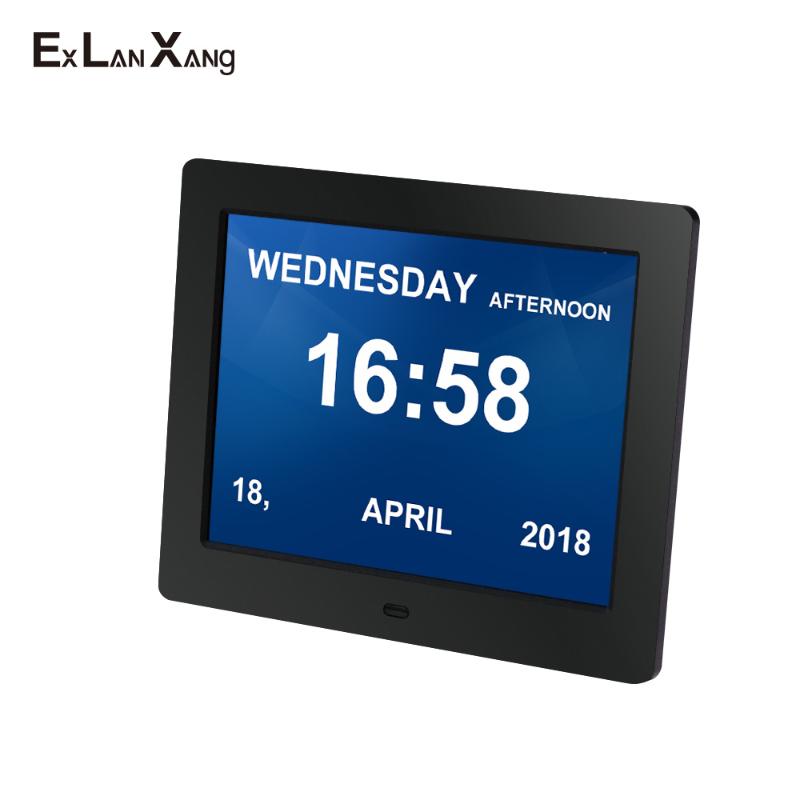 8 inch electronic LCD big character old people screen reminder alarm clock digital clock photo frame Christmas gift
8 inch electronic LCD big character old people screen reminder alarm clock digital clock photo frame Christmas gift