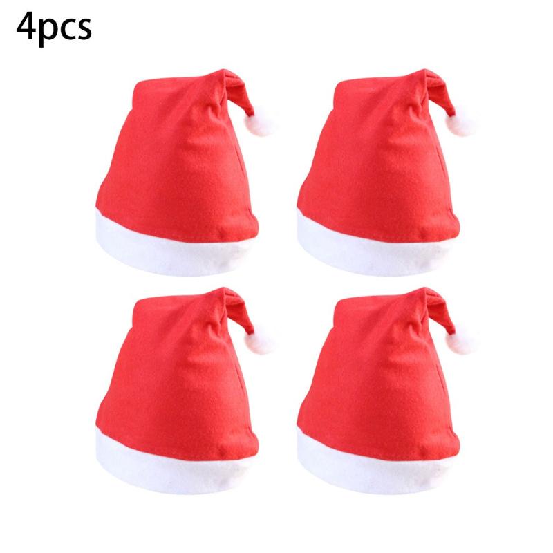 4 Pcs Soft Christmas Hat Party For Baby Santa Hats Red Decoration New Year Decor Kids Gift Holiday Party Supplies Christmas Cap
4 Pcs Soft Christmas Hat Party For Baby Santa Hats Red Decoration New Year Decor Kids Gift Holiday Party Supplies Christmas Cap