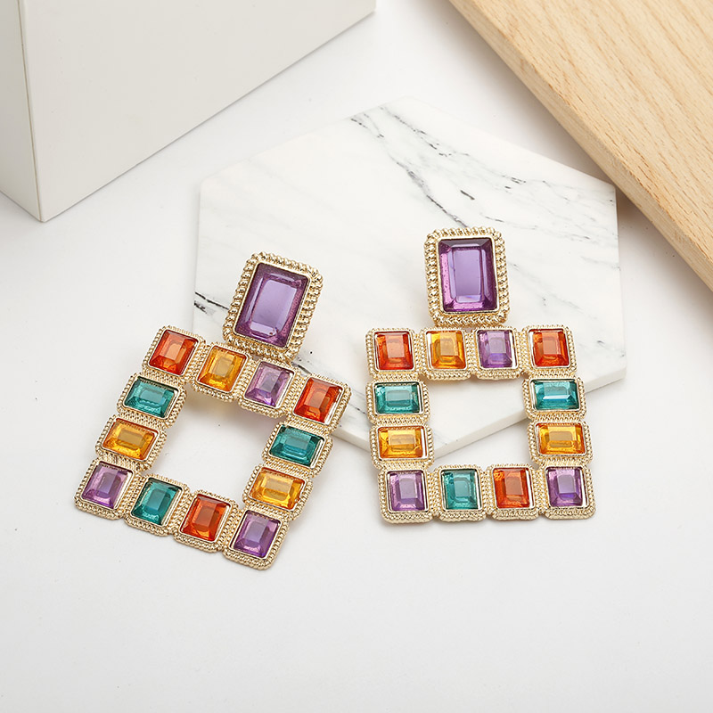 Dangle & Chandelier 121 Oversize Geometric Drop Earrings For Women Big Square Multicolor Crystal Statement Party Jewelry Oorbellen
Dangle & Chandelier 121 Oversize Geometric Drop Earrings For Women Big Square Multicolor Crystal Statement Party Jewelry Oorbellen
