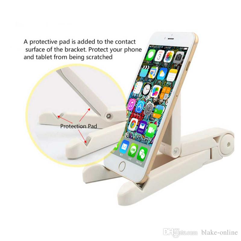 Universal Tablet PC Stand Holder Mobile Phone Holder Rotate Foldable Desktop Mount Holder Bracket for iPhone IPAD Samsung Tablet
