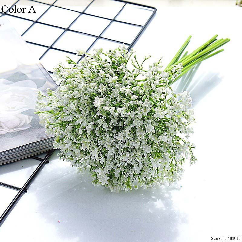 Baby's breath artificial flowers Hand-made DIY for wedding bouquets for home decoration decoration home
Baby's breath artificial flowers Hand-made DIY for wedding bouquets for home decoration decoration home