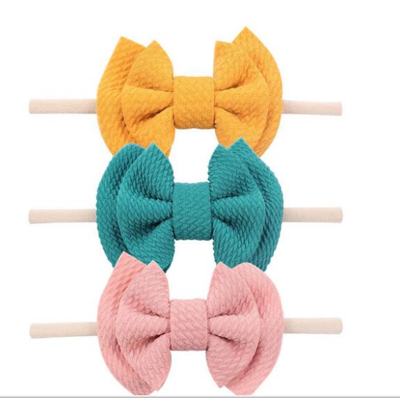 36pc/lot 2020 New 3.5" Cotton Fabric Bow Headbands Girls Hair Bow with Skinny Nylon Headband,School Girl Knotbow Nylon Headbands, Multi
36pc/lot 2020 New 3.5" Cotton Fabric Bow Headbands Girls Hair Bow with Skinny Nylon Headband,School Girl Knotbow Nylon Headbands, Multi