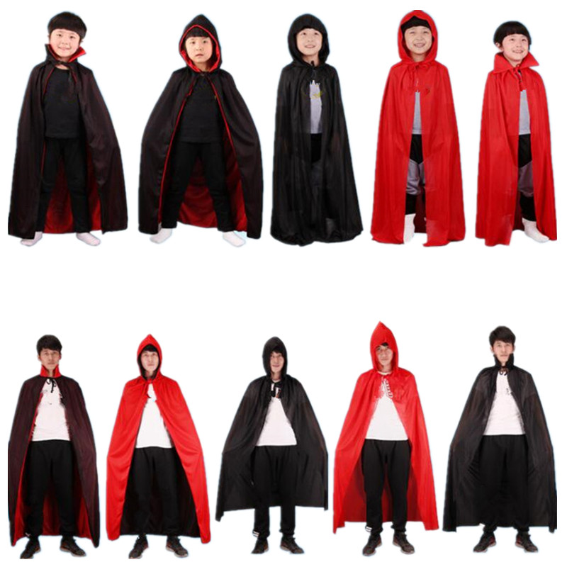 Kids Adults Black Red Death Devil Vampire Cloak Stage Performance Cloak Birthday Party Cosplay Costume Halloween Christmas Xmas
Kids Adults Black Red Death Devil Vampire Cloak Stage Performance Cloak Birthday Party Cosplay Costume Halloween Christmas Xmas