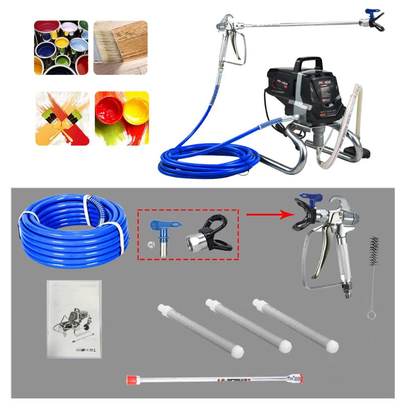PHENDO DIY Airless Paint Sprayer Machines Spray Gun Portable Family Decorate home Painting Tools Wagner Titan Ailress Sprayer
PHENDO DIY Airless Paint Sprayer Machines Spray Gun Portable Family Decorate home Painting Tools Wagner Titan Ailress Sprayer