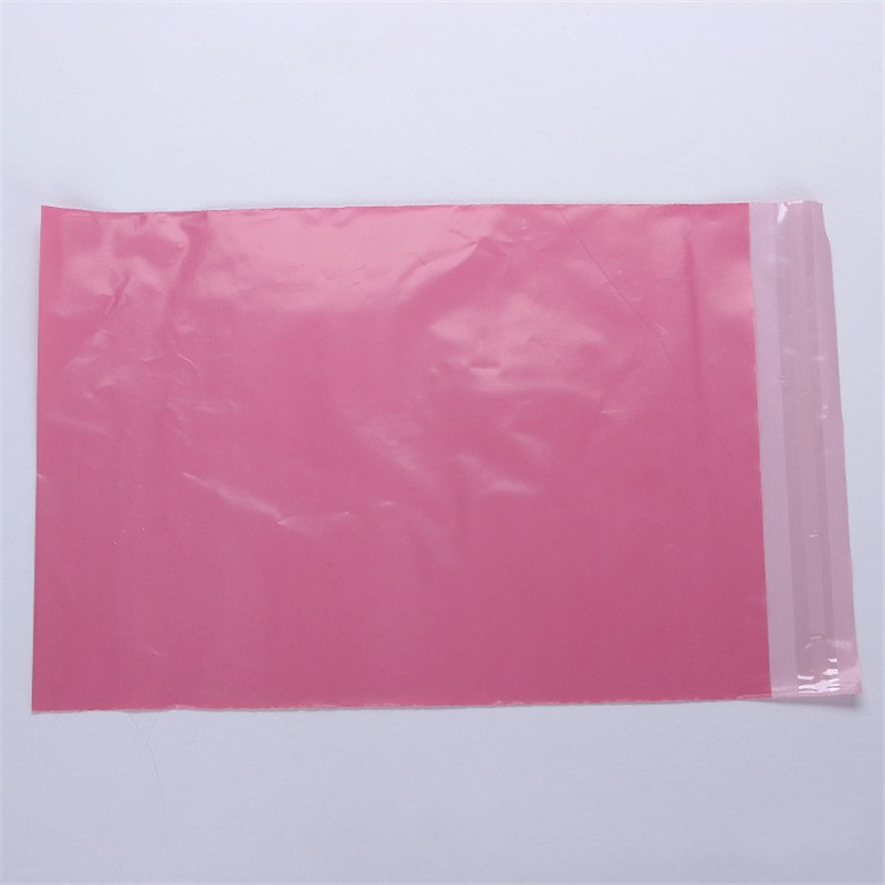 100Pcs/lot Plastic Mailer 17*30CM Pink Purple White Envelopes Bags Self-seal Adhesive Parcel Shipping Package Bag