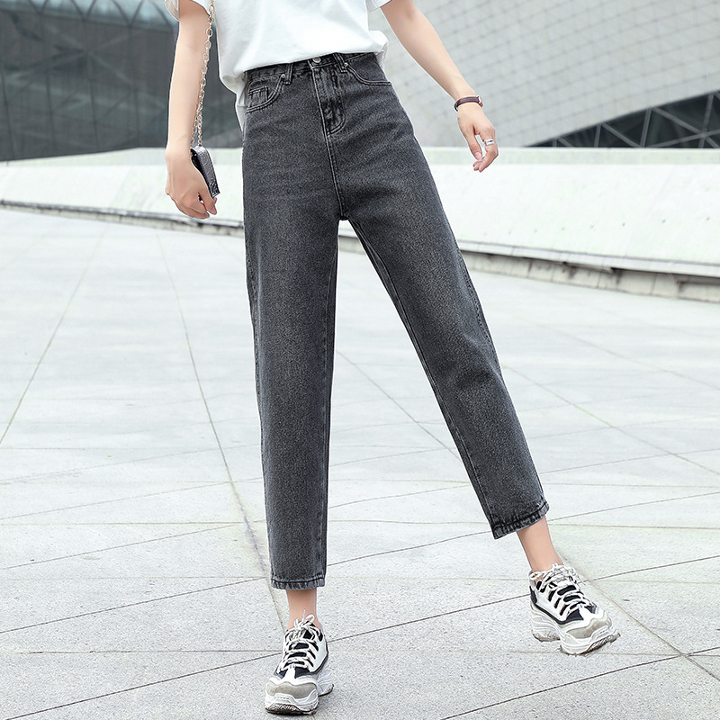 2020 New Women' Jeans High Waist Raise Pants Large Size Cropped Pants Loose Straight Trousers Retro Denim Fashion XA17F, Blue
2020 New Women' Jeans High Waist Raise Pants Large Size Cropped Pants Loose Straight Trousers Retro Denim Fashion XA17F, Blue