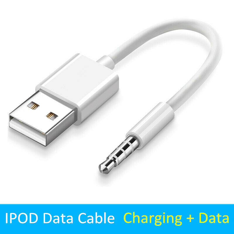For iPod Shuffle Cable 3.5mm Jack Plug to USB Charger + SYNC Data For Apple iPod Shuffle 3 4 5 6 7 Gen
For iPod Shuffle Cable 3.5mm Jack Plug to USB Charger + SYNC Data For Apple iPod Shuffle 3 4 5 6 7 Gen