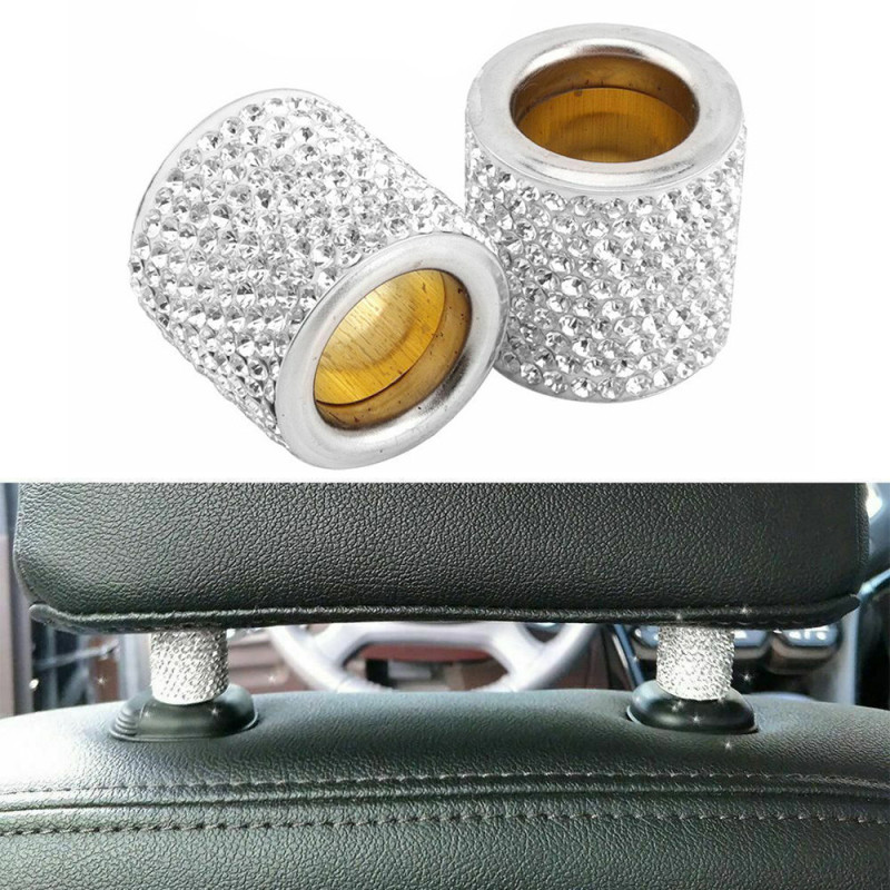 2PCS CAR HEADREST COLLAR BLING CRYSTAL AUTO SEAT RING INTERIOR DECOR Car Headrest Rings
2PCS CAR HEADREST COLLAR BLING CRYSTAL AUTO SEAT RING INTERIOR DECOR Car Headrest Rings