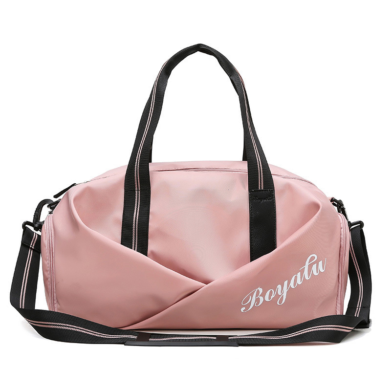 Travel Handbag Yoga Mat Sport Bag With Shoes Compartment Nylon Sports Gym Bags Men Women Training Fitness Outdoor Waterproof, Pink
Travel Handbag Yoga Mat Sport Bag With Shoes Compartment Nylon Sports Gym Bags Men Women Training Fitness Outdoor Waterproof, Pink