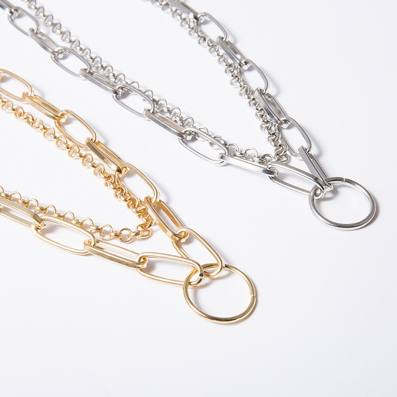 New Metal Punk Chokers Necklaces For Women Men Simple Short Collar Chain Necklace Gold Color Statement Necklace Fashion Jewelry
New Metal Punk Chokers Necklaces For Women Men Simple Short Collar Chain Necklace Gold Color Statement Necklace Fashion Jewelry