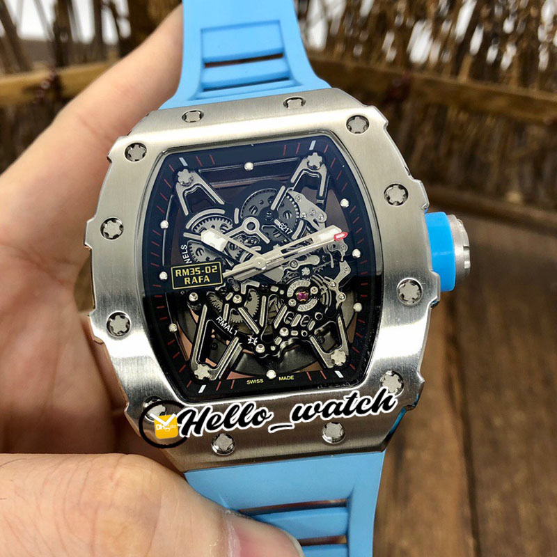 Cheap New Steel Case RM35-02 Skeleton Dial Miyota Automatic Mens Watch RM035 Black Inner Blue Rubber Strap Sport Luxury Watches Hello_Watch, Slivery;brown
Cheap New Steel Case RM35-02 Skeleton Dial Miyota Automatic Mens Watch RM035 Black Inner Blue Rubber Strap Sport Luxury Watches Hello_Watch, Slivery;brown