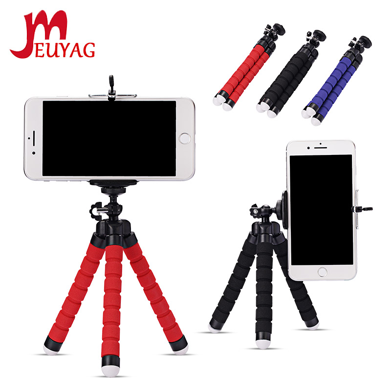 MEUYAG Mini Tripod Flexible Sponge Octopus Bracket Portable Smartphone Clip Camera stand Foldable Desktop Phone Holder
MEUYAG Mini Tripod Flexible Sponge Octopus Bracket Portable Smartphone Clip Camera stand Foldable Desktop Phone Holder