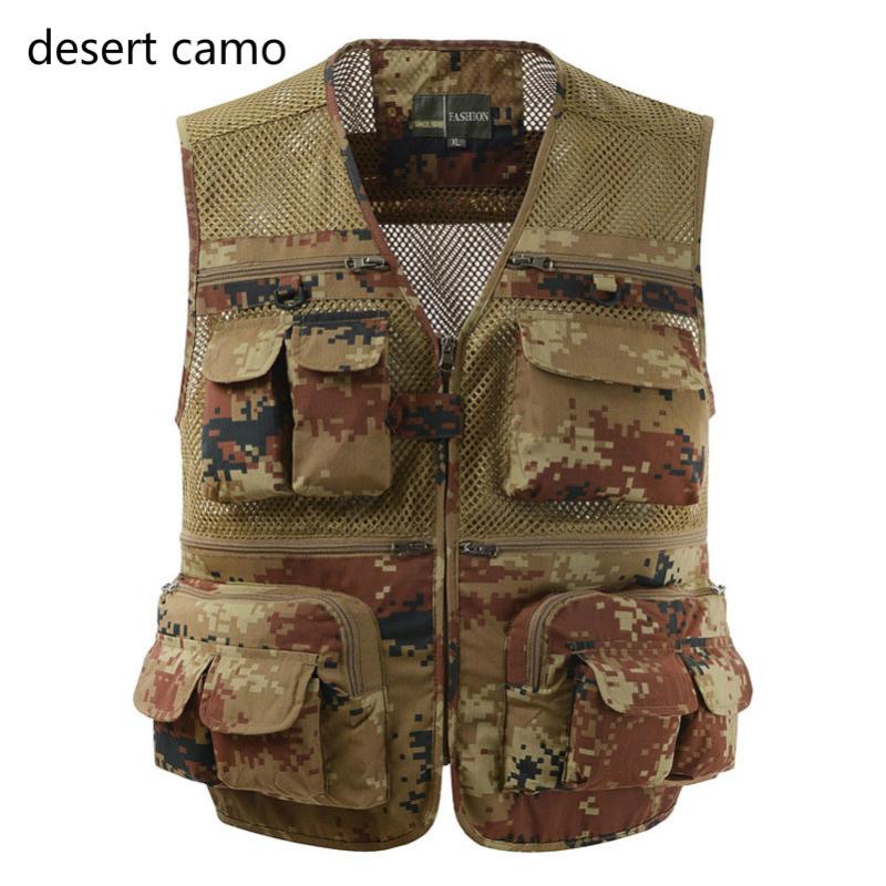 Outdoor Men Camouflage Mesh Breathable Vest Outdoor Fishing Angling Hunting Men Summer Mesh Casual Vest Thin Sleeveless Coat, Dark blue
Outdoor Men Camouflage Mesh Breathable Vest Outdoor Fishing Angling Hunting Men Summer Mesh Casual Vest Thin Sleeveless Coat, Dark blue