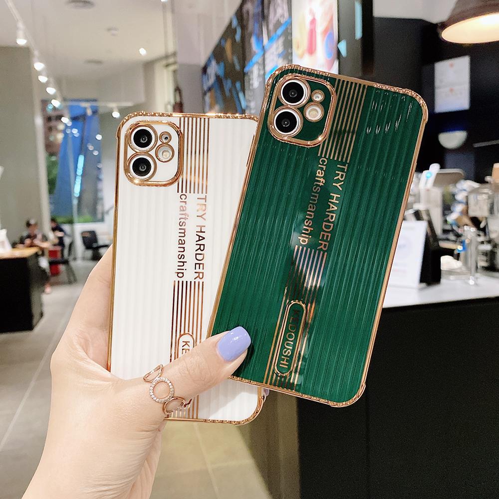 Electroplated Trunk Stripes Phone Case For iPhone11 Pro Max X Xs Xr Xs Max 7 7 Plus 8 SE 2020 Soft TPU Luxury Back Cover
Electroplated Trunk Stripes Phone Case For iPhone11 Pro Max X Xs Xr Xs Max 7 7 Plus 8 SE 2020 Soft TPU Luxury Back Cover