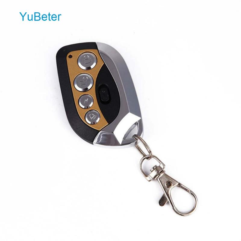 YuBeter Cloning Garage Gate Door Opener 433MHZ/315MHZ/330MHZ 4 Buttons Electric Car Anti-theft Keys
YuBeter Cloning Garage Gate Door Opener 433MHZ/315MHZ/330MHZ 4 Buttons Electric Car Anti-theft Keys