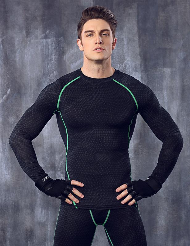 New Fitness Men Long Sleeve Basketball Running Sports T-shirt Men Thermal Muscle Gym Clothing Bodybuilding Compression Tights, Green
New Fitness Men Long Sleeve Basketball Running Sports T-shirt Men Thermal Muscle Gym Clothing Bodybuilding Compression Tights, Green