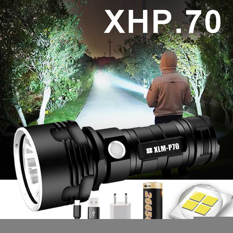 Flashlights Torches Super Powerful LED L2 XHP50 Tactical Torch USB Rechargeable Linterna Waterproof Lamp Ultra Bright Lantern Camping
Flashlights Torches Super Powerful LED L2 XHP50 Tactical Torch USB Rechargeable Linterna Waterproof Lamp Ultra Bright Lantern Camping