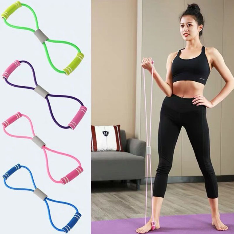 Figure 8 tension rope figure 8 expansion chest plasticizer yoga rubber band breast tension machine with elastic rope
Figure 8 tension rope figure 8 expansion chest plasticizer yoga rubber band breast tension machine with elastic rope