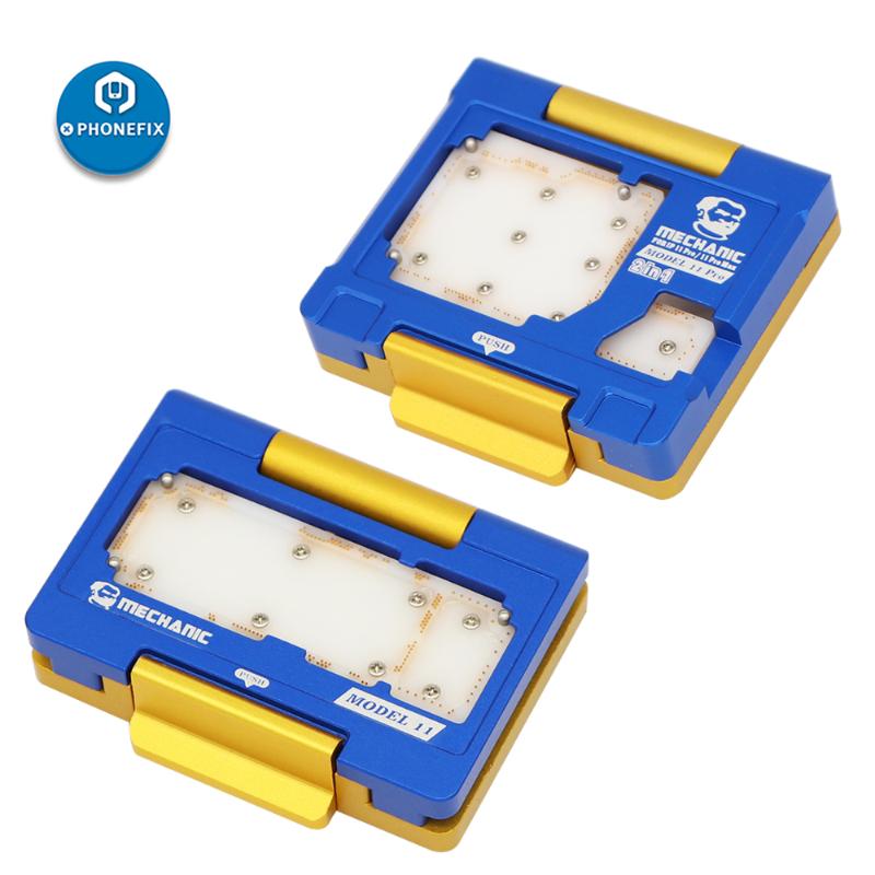 Mechanic Motherboard Fixture for X/XS/XSMAX/11/11Pro/11Pro MAX Logic Board Separating Test Jig Mainboard Clamp
Mechanic Motherboard Fixture for X/XS/XSMAX/11/11Pro/11Pro MAX Logic Board Separating Test Jig Mainboard Clamp