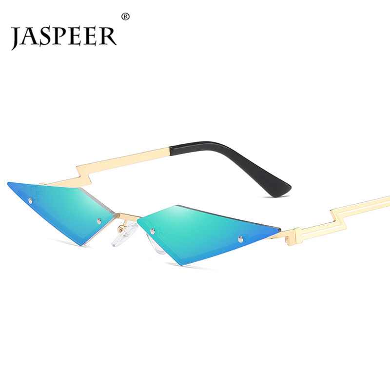 JASPEER New Fashion Rimless Sunglasses Women 2020 Luxulry Brand Cat Eye Alloy Eyeglasses For Female UV400 Shades
JASPEER New Fashion Rimless Sunglasses Women 2020 Luxulry Brand Cat Eye Alloy Eyeglasses For Female UV400 Shades