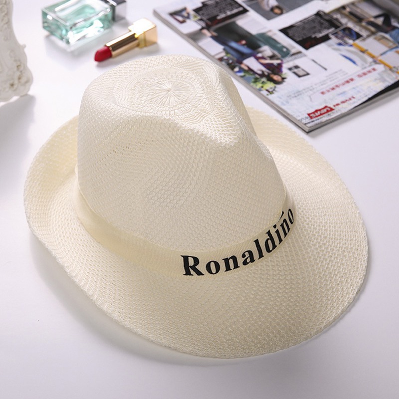 Fashion Classic Hats For Men And Women Travel Beach Hats Jazz Cap Couple Straw Weft Knitting Sun hat, As picture shows
Fashion Classic Hats For Men And Women Travel Beach Hats Jazz Cap Couple Straw Weft Knitting Sun hat, As picture shows