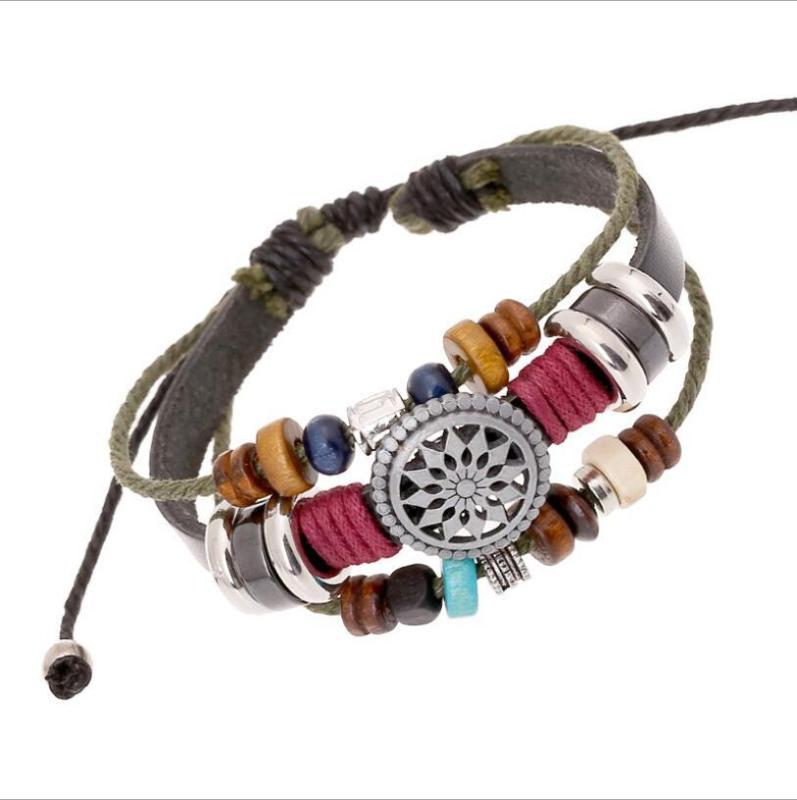New Vintage Leather Bracelet for Men Woman Fashion Black Color Multiple Braided Bracelets Jewelry Gift Wholesale
New Vintage Leather Bracelet for Men Woman Fashion Black Color Multiple Braided Bracelets Jewelry Gift Wholesale