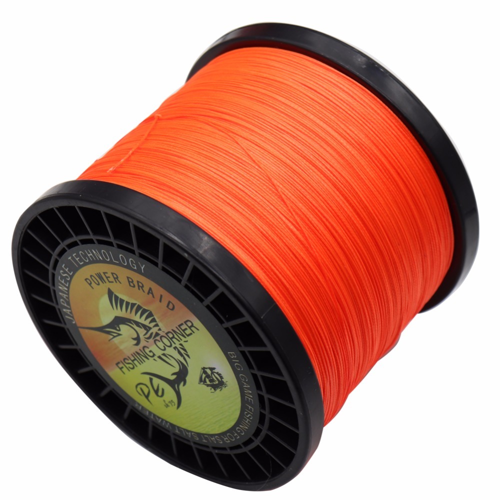 Braided Fishing Line 8 Strands 1000m Super Power Japan Multifilament PE Extreme Braided Line Fishing Cord T200824