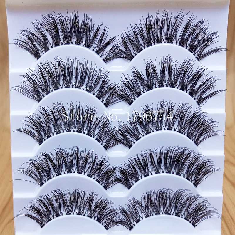 YOKPN New 5 Pairs False Eyelashes Handmade Messy Cross Thick Natural Fake EyeLashes Professional Makeup Tips Long Eye Lashes
YOKPN New 5 Pairs False Eyelashes Handmade Messy Cross Thick Natural Fake EyeLashes Professional Makeup Tips Long Eye Lashes