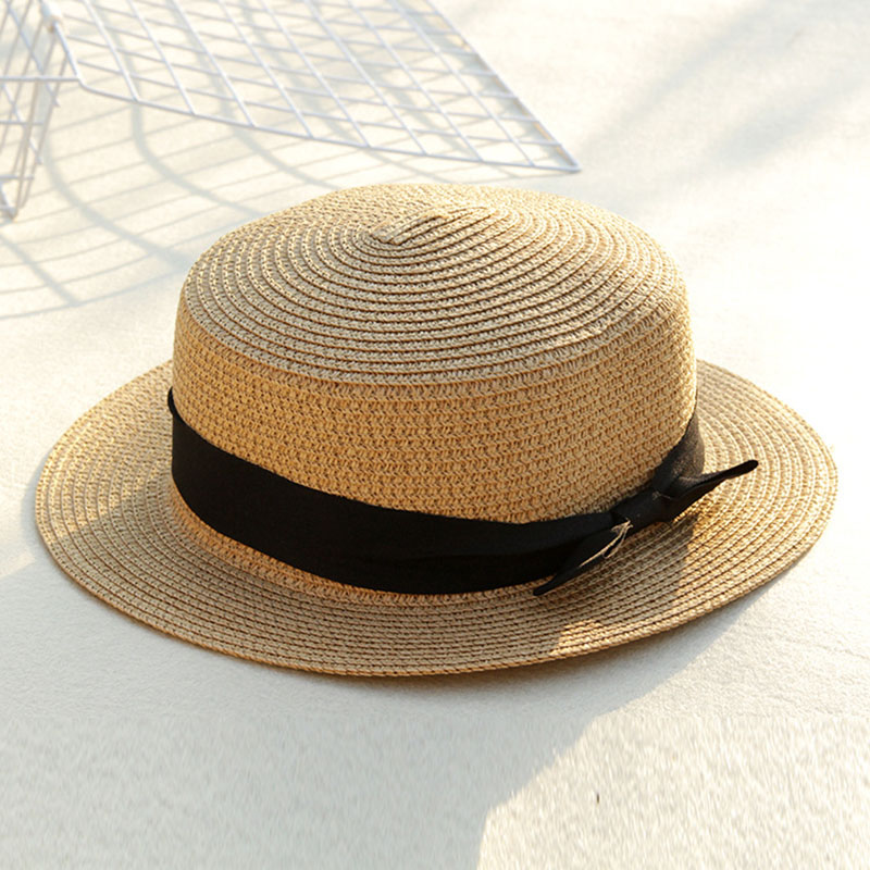 2020 New Summer Women's Flat Beach Straw Hat Cap with Bowknot Laides Floppy Panama Sun Protection Hats for Women Chapeau Paille, Flat milk white
2020 New Summer Women's Flat Beach Straw Hat Cap with Bowknot Laides Floppy Panama Sun Protection Hats for Women Chapeau Paille, Flat milk white