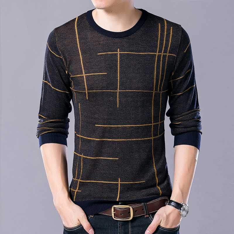 2020 new Men sweater winter O neck knitted sweaters male casual autumn Cashmere plaid pullovers, Blue
2020 new Men sweater winter O neck knitted sweaters male casual autumn Cashmere plaid pullovers, Blue