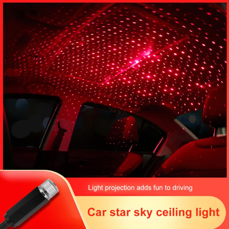 USB Auto Decoration Light Mini LED Car Roof Star Light Interior Atmosphere Lamp Projector Red Lights
USB Auto Decoration Light Mini LED Car Roof Star Light Interior Atmosphere Lamp Projector Red Lights