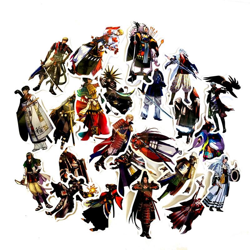 5 ensembles = 160PCS Tokyo Olympics Cartoon Character Stickers Trolley Case Papeterie Notebook Étanche PVC Autocollants