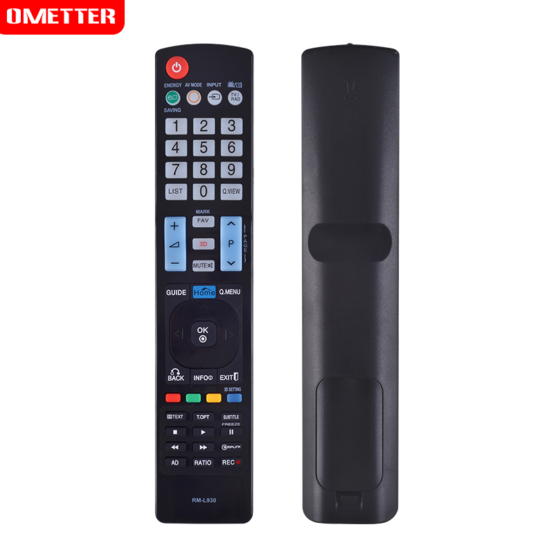RM-L930 Hot sale Universal use for LG TV remote control AKB73615303 use for L G Smart 3D LED LCD TV
RM-L930 Hot sale Universal use for LG TV remote control AKB73615303 use for L G Smart 3D LED LCD TV