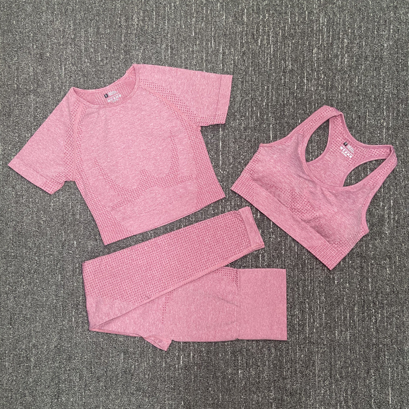 Hot Sale Women Gym Suit Yoga Leggings ropa deportiva mujer Women Sports Yoga Pants gym clothing Clothing Set, Pink
Hot Sale Women Gym Suit Yoga Leggings ropa deportiva mujer Women Sports Yoga Pants gym clothing Clothing Set, Pink