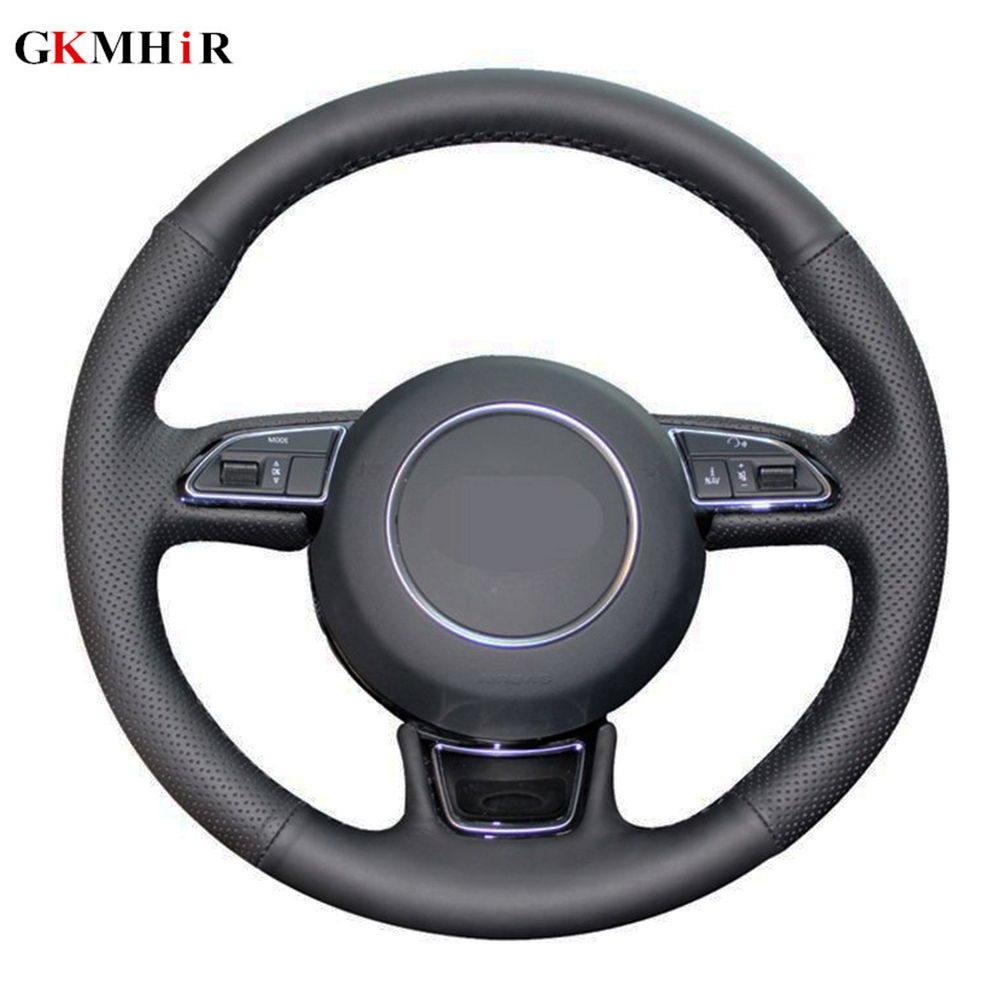 DIY Black Artificial Leather Car Steering Wheel Cover For Audi A3 8V Sportback A4 B8 Avant A5 8T A6 C7 A7 G8 A8 A1 8X
DIY Black Artificial Leather Car Steering Wheel Cover For Audi A3 8V Sportback A4 B8 Avant A5 8T A6 C7 A7 G8 A8 A1 8X