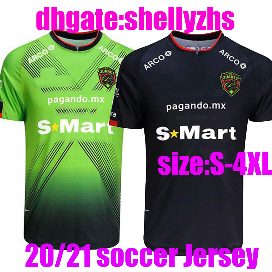 20 21 LIGA MX Juarez FC Soccer jersey 2020 Home green Short sleeve Soccer Shirts Away black Maillot de foot Football uniforms size:S-4XL, White
20 21 LIGA MX Juarez FC Soccer jersey 2020 Home green Short sleeve Soccer Shirts Away black Maillot de foot Football uniforms size:S-4XL, White
