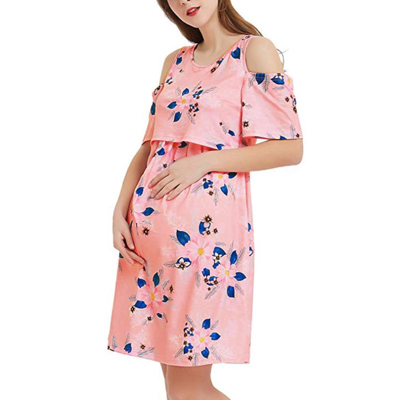 Women Maternity Breastfeeding Dress Short Sleeve Floral Printed Nursing Pregnancy Dress Casual Pregnant Dresses Gestante 2020, As pic
Women Maternity Breastfeeding Dress Short Sleeve Floral Printed Nursing Pregnancy Dress Casual Pregnant Dresses Gestante 2020, As pic
