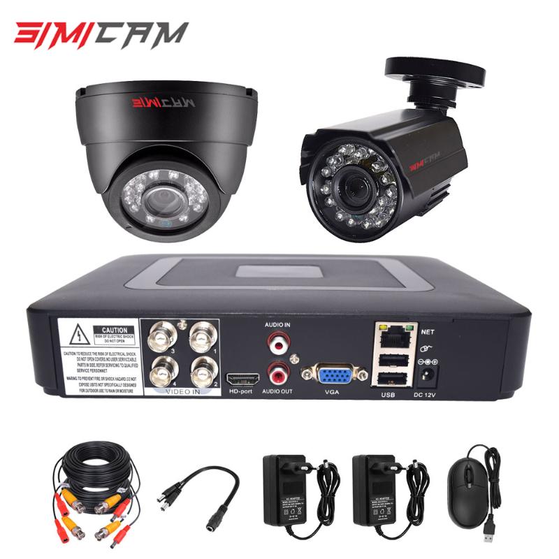 security camera system CCTV kit DVR Cameras HD 4CH 1080N 5in1 DVR Kit 2pcs 720P/1080P AHD Camera 2MP P2P Video surveillance Set
security camera system CCTV kit DVR Cameras HD 4CH 1080N 5in1 DVR Kit 2pcs 720P/1080P AHD Camera 2MP P2P Video surveillance Set