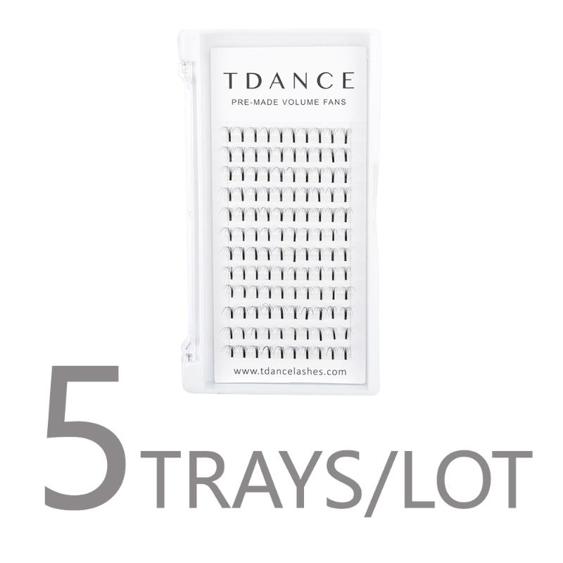 TDANCE 5Trays/ Lot Long Stem Premade fans 3D 4D 5D 6D heat bonded Lashes Russian VolumeFaux Mink Lash Extension makeup tools
TDANCE 5Trays/ Lot Long Stem Premade fans 3D 4D 5D 6D heat bonded Lashes Russian VolumeFaux Mink Lash Extension makeup tools